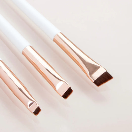 3 Pcs Ultra Thin Eyebrow And Eye Brush