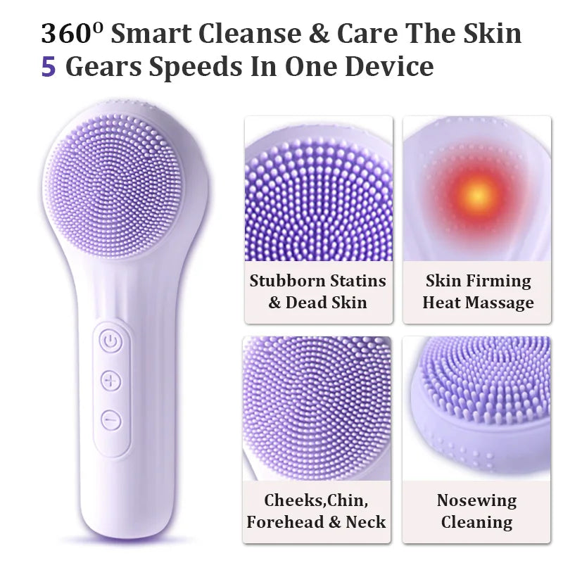 Face Scrub Cleanser Brush